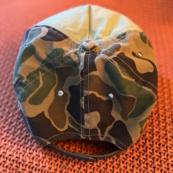 Vintage studded camo hat -one of a kind custom piece- - Picture 4 of 6